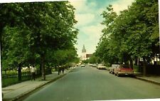 Vintage Postcard- STREET, CORNER BROOK, NEWFOUNDLAND, CANADA picture