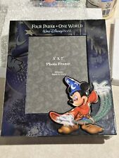 Walt Disney world souvenir 5X7 Photo Frames (3) New In Box  Mickey Magic 4 Parks picture
