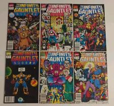 The Infinity Gauntlet 1-6 Complete Series Marvel Comics 1991 George Perez Nice  picture