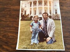 Jimmy and Rosalynn Carter Signed White House Photograph of Employee and Son picture
