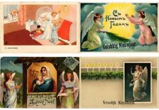 ANGELS CHRISTMAS NEW YEAR 52 Postcards Mostly pre-1950 (L6180) picture