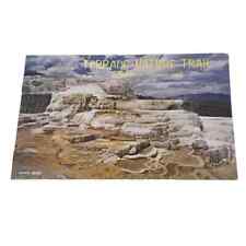 Terrace Nature Trail Yellowstone National Park Trail Guide Vintage picture