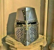 Crusader Knight Templar Sugar Loaf Armour's Helmet- Medieval Wearable Helmet picture