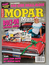 Dec/Jan 1992 Mopar Muscle Magazine Lemon Twist Plymouth Superbird Centerfold picture