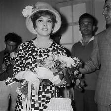Gina Lollobridgida at Cannes Film Festival in 1961in Cannes, France Old Photo picture
