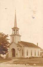 Hampstead New Hampshire Congregational Church Real Photo Postcard K103271 picture