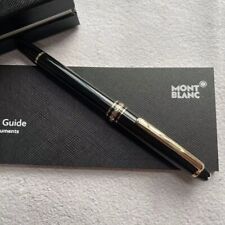 Montblanc Gold Finish Meisterstuck Classique Luxury Rollerball Pen Elegant Gifts picture