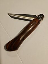 Opinel Folding Pocket Knife No 6, Carbon Steel Blade With Ring Lock (France) picture