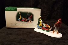 DEPT 56 NEW ENGLAND VILLAGE ACCESSORY ~DELIVERING THE CHRISTMAS SPIRIT picture