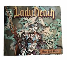 Lady Death MEGA Chromium Cards Full 1-35 w/ Binder + Chase 1-3, LD III O-5,4,3,2 picture