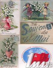 POLITICAL FRANCE 1 MAY 18 Postcards pre-1970 (L3494) picture