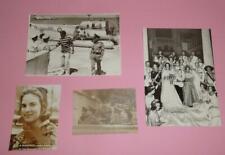 GREECE GREEK ROYAL FAMILY KING CONSTANTINE & QUEENS LOT4 POSTCARDS PHOTOS picture