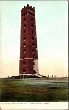 Tilton's Tower Silver Hill, Haverhill MA Undivided Back Vintage Postcard Q80 picture