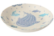 Mino ware Japanese Ceramics  7.7 inch Round Plate Whale Shark made in Japan picture