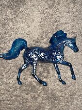 High Tide Decorator Arabian Breyer Classic Blue & Silver Speckled EXCELLENT  picture