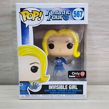 Funko Pop Marvel Invisible Girl 567 (Translucent)Fantastic 4  Gamestop Exclusive picture