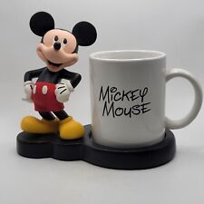 Vintage Disney Mickey Mouse Figural Coaster Coffee Mug Cup Holder Desk Office picture