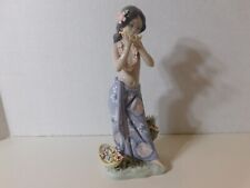lladro Hawaiian Girl Aroma Of The Islands #1480 With Box picture