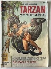 1966 EDGAR RICE BURROUGHS TARZAN OF THE APES comic  The Jewels of Opar  Poor picture