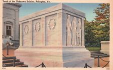 Postcard VA Arlington Virginia Tomb of the Unknown Soldier Vintage PC J7282 picture