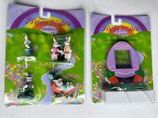 Hoppy Hollow Collectible Figurines Set - Easter Bunny Garden Decorations picture