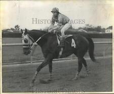 1974 Press Photo Horse Racing- Fame and Fortune, Jockey Phil Rubbico. picture