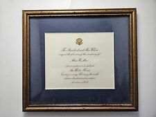 1917 White House Presidential Invitation - Woodrow Wilson picture