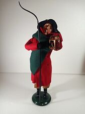 Byers Choice The Carolers Coach Horse Man With Brass Lantern 2002 picture