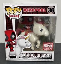 Funko Pop Rides: Deadpool On Unicorn #36 Marvel Collector Corps Exclusive Vinyl picture