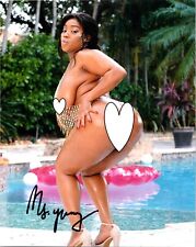 Ms Yummy Super Sexy Autographed Signed 8x10 Photo Adult Model COA Proof 2 picture