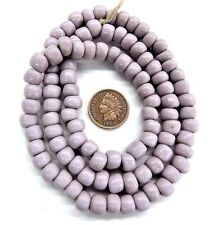 Rare  Pale Lilac Lavender Crow Trade Beads African trading post style t2843 picture
