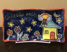 Every Day Angels “My Guardian Angel” By Outi Trinket Dish Tray 10” picture
