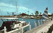 Vintage Postcard 1973 Colorful Marina Fabulous Cape Coral Florida Near Ft. Myers picture