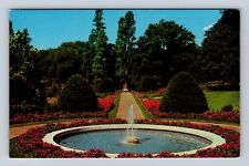 Kennett Square PA-Pennsylvania, Longwood Gardens, Fountain, Vintage Postcard picture