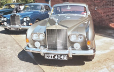 Vintage Car- Rolls Royce-Silver Cloud  III -  Colour photograph- 6 ins x 4 ins picture