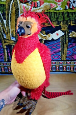 Harry Potter Fawkes Phoenix Noble Collection Dumbledore Pet Bird Plush Stuffed picture