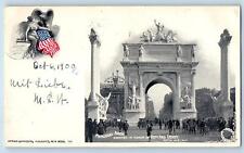 c1900's Memorial Arch In Honor Of Admiral Dewey New York City New York Postcard picture