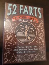 NEW IN PACK NIP 52 FARTS PLAYING CARDS DECK  GAG GIFT POOP TOILET HUMOR FAKE POO picture