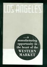 1934 Los Angeles Business Promo Booklet picture