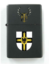 Medieval Teutonic Knight Crusades Battle War Holy Shield Eagle Black Lighter War picture