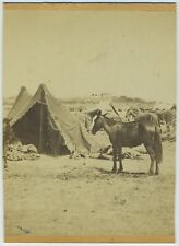 CDV circa 1870-80. Arab Camp. Algeria. Algeria.  picture