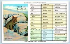 Postcard This is No Bear Story Busy Persons Correspondence G195 picture