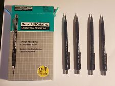 Lot Of 4 Berol TL-5 0.5mm Automatic Mechanical Pencils W/Box Made In Japan picture