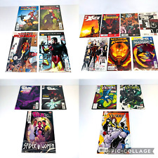 Marvel Comics Lot of 17 Iron Man, Venom, Silk, Uncanny X-Men & Savage Wolverine picture