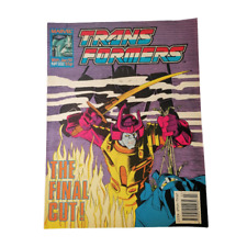 Transformers UK #332 Final Issue Marvel uk 1992 Comic G1 MTMTE picture