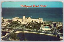 Vintage Postcard  Aerial View of Hollywood Beach Hotel, H4 picture