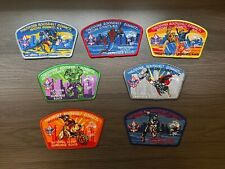 2005 Theodore Roosevelt Council Boy Scout Jamboree Marvel Patch Lot picture