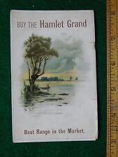 1870s-80s Hamlet Grand Best Range in Market Victorian Trade Card F0 picture