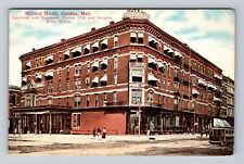 Omaha NE-Nebraska, Millard Hotel, Advertisement, Antique, Vintage Postcard picture