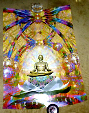 VINTAGE POSTER BUDHA  THE INNER LIGHT  BY ZIEWE 1999 picture
